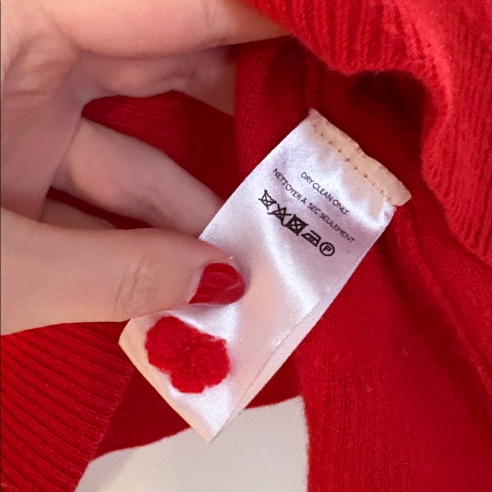 Pilcro Cashmere Crop Sweater - Picture 3 of 4